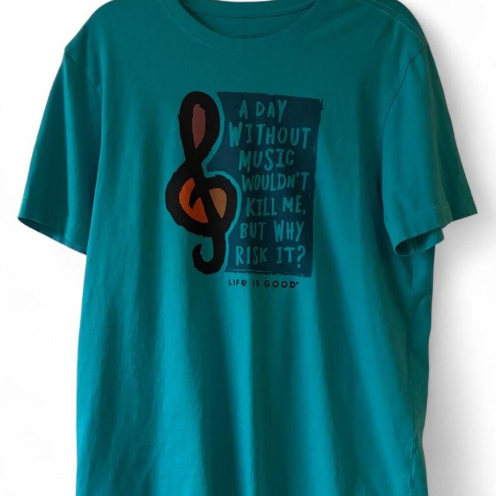 Life is Good Music Tee